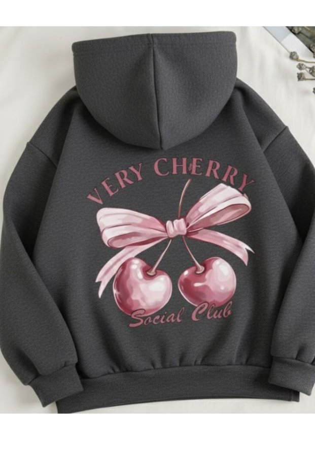 Unisex Men/Women Colorful Verrychery Custom Printed Cotton Oversized Hooded Sweatshirt
