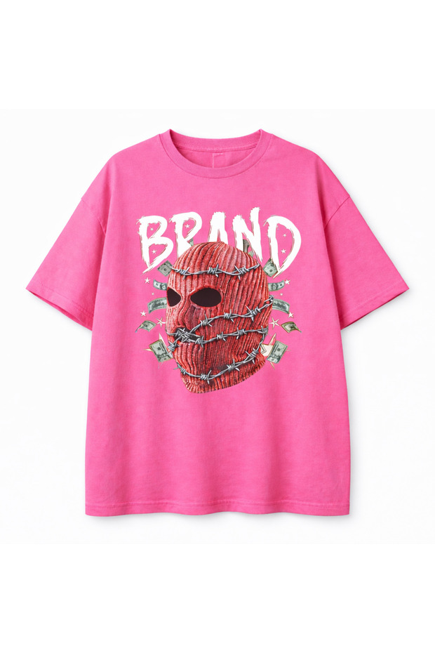 Unisex 100% Cotton Brand Printed T-Shirt