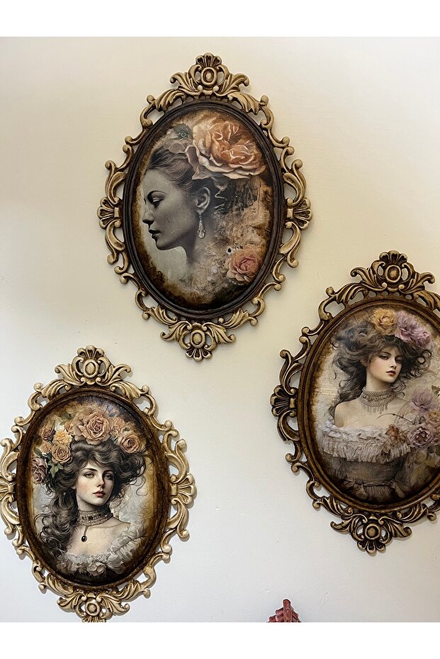 POLYESTER VİNTAGE TABLO - 4