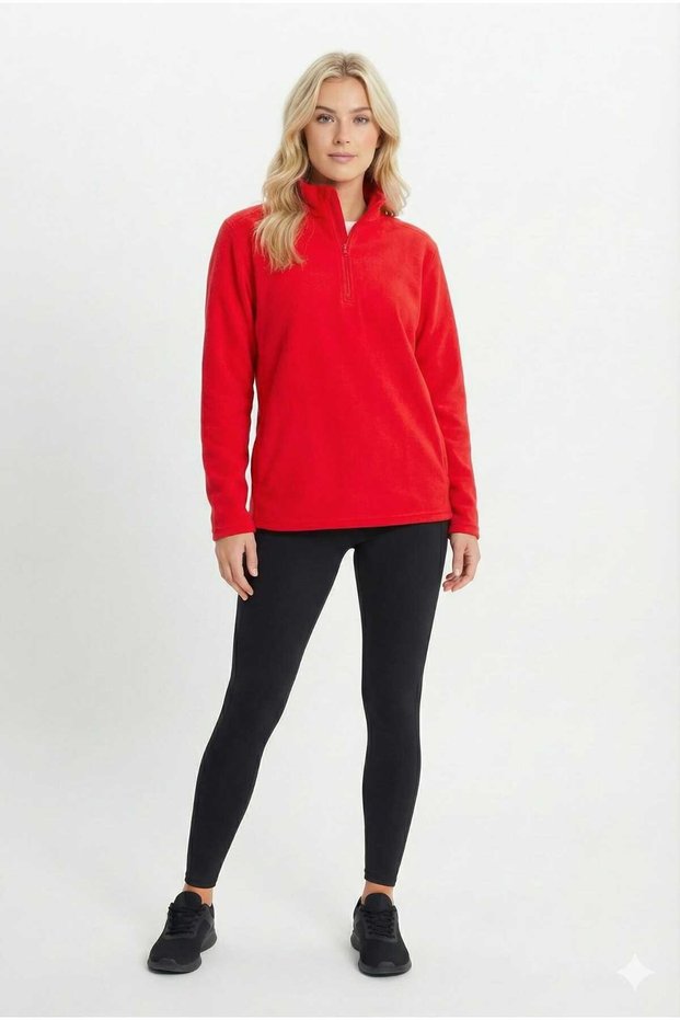 Polar Fleece Half-Zip Women's Sweatshirt