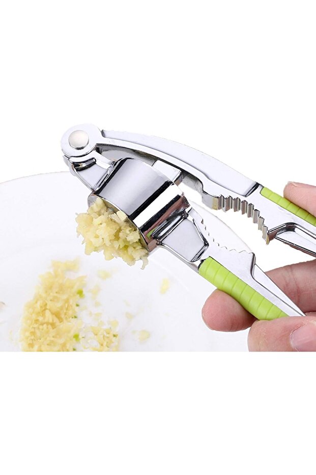 كسارة ثوم متعددة الوظائف من الفولاذ المقاوم للصدأ، عصارة زنجبيل، مفرمة، كسارة جوز - 6