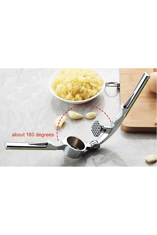 كسارة ثوم متعددة الوظائف من الفولاذ المقاوم للصدأ، عصارة زنجبيل، مفرمة، كسارة جوز - 3