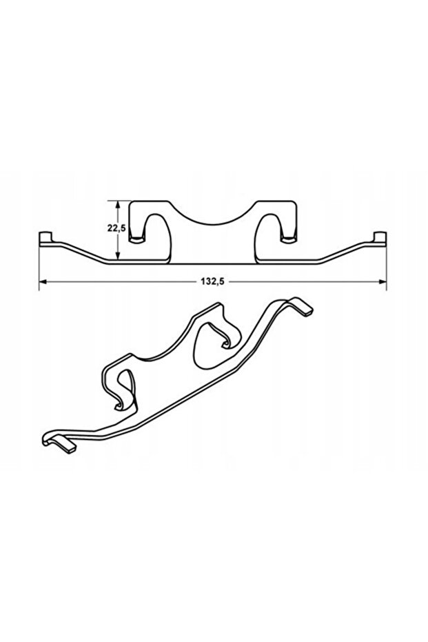 Brake Caliper Spring - 2