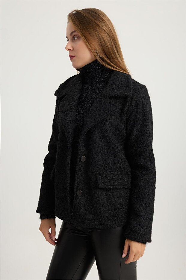 Kırçıllı Kısa Ceket - 2