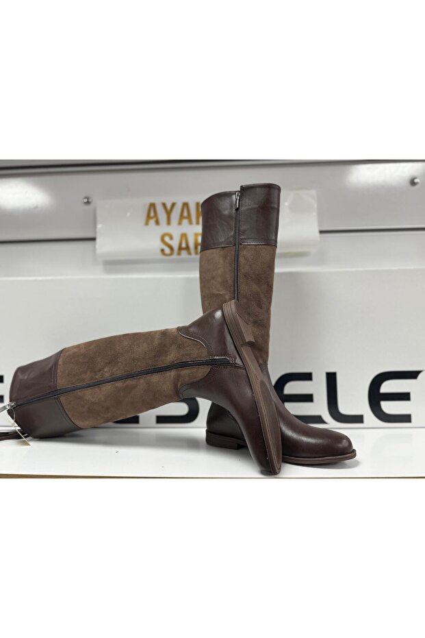 015-740 SÜET RAHAT POSTAL ÇİZME BOT - 4