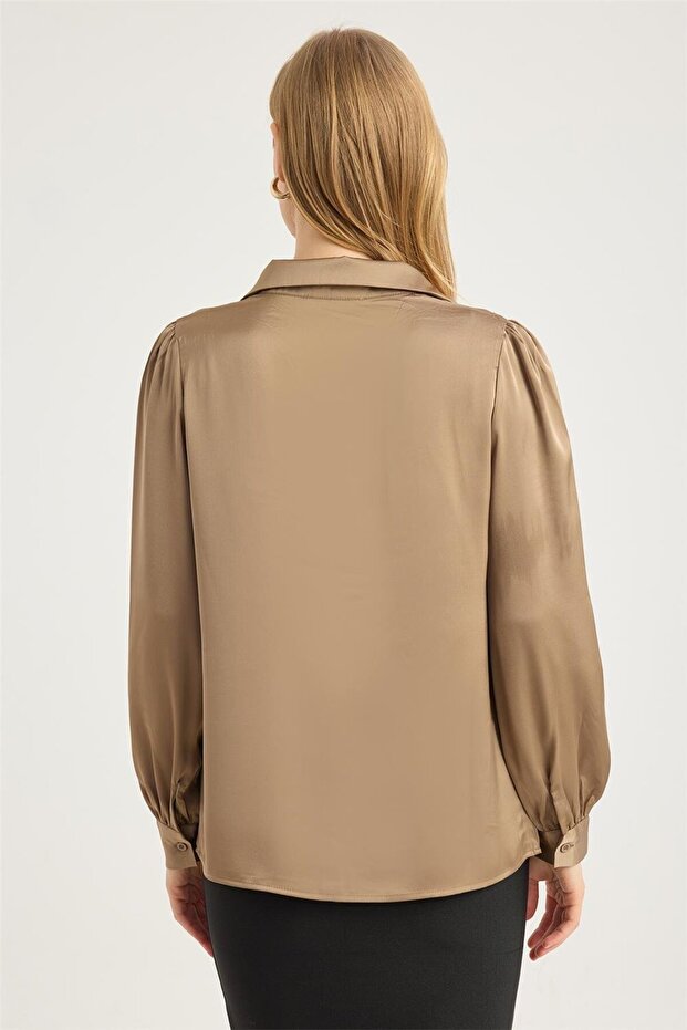 Yakalı Bluz - 5