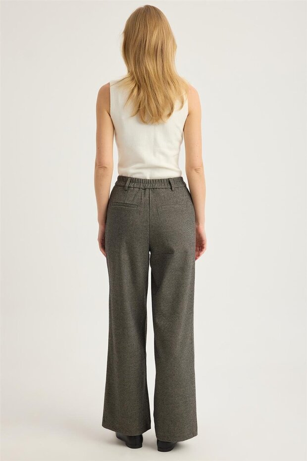 Pantaloni de tip Herringbone - 5
