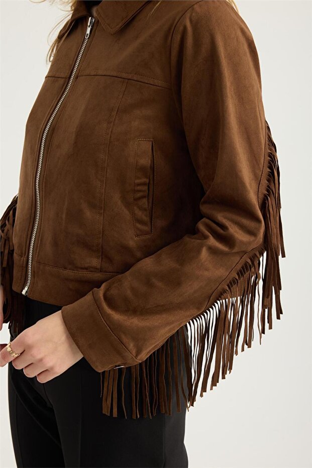 Püsküllü Ceket - 4