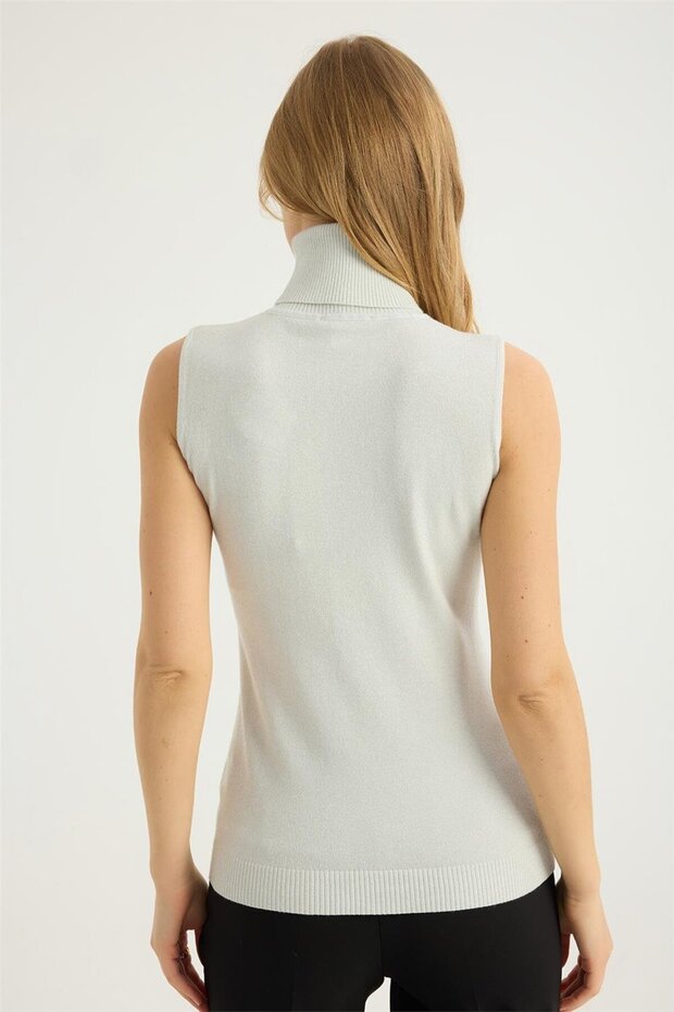 Simli Balıkçı Yaka Triko - 5