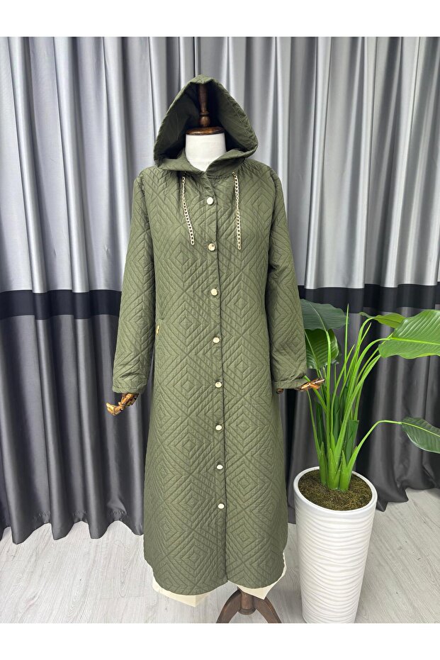 قبعة مطرزة بنمط هندسي مطرز - 1