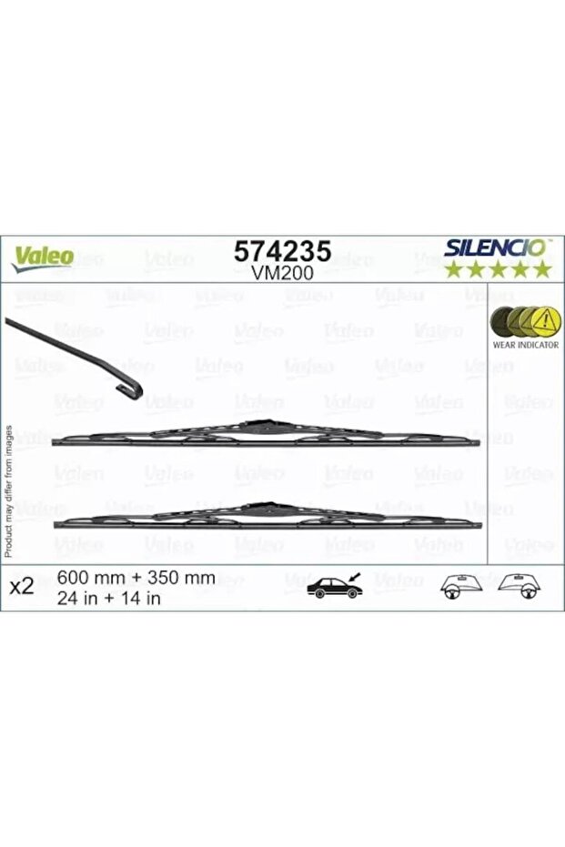 Wipers Set 2 Pieces - 2