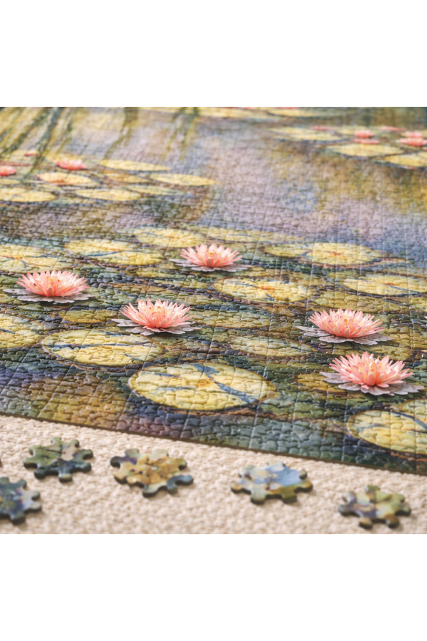 EXİN Monet – Water Lilies 500 Parça Ahşap Puzzle | Klasik Sanat Temalı ...