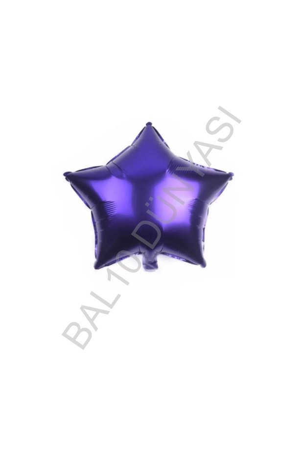 Bal10 18 Inch 45 cm Purple Star Foil Balloon