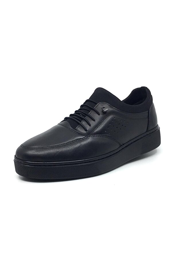 100% Leather Men's Comfortable Daily Transitional Orthopedic Laceless Shoes 40-44