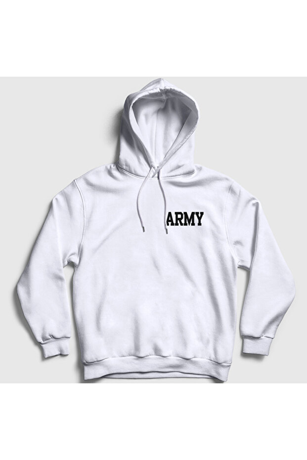 Unisex White Army Seong Yohan Johan Lookism Hooded Sweatshirt 586223Tt