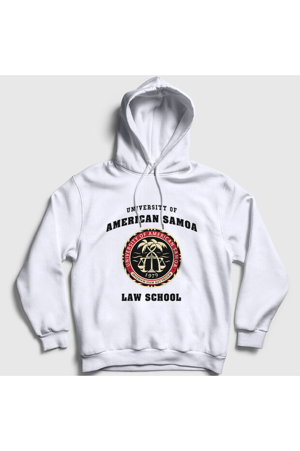 Unisex White University of American Samoa Better Call Saul Hooded Sweatshirt 589630Tt