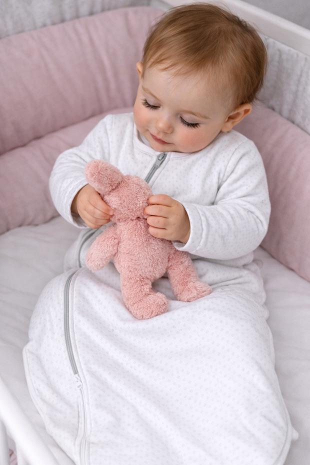 100% Cotton 2.0 Tog Baby Sleeping Bag (3-9 Months)