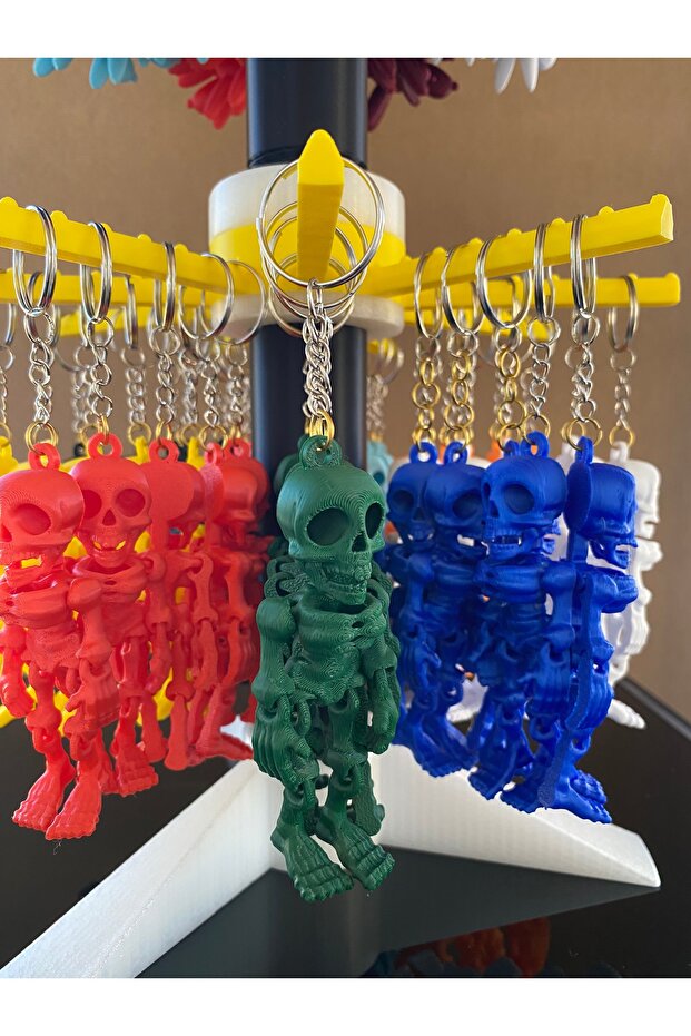 Breloc cu schelet în mișcare 3D - 3