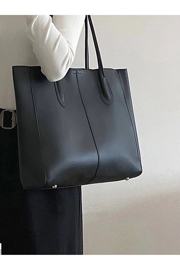 Medium bag with plain pouch - 3