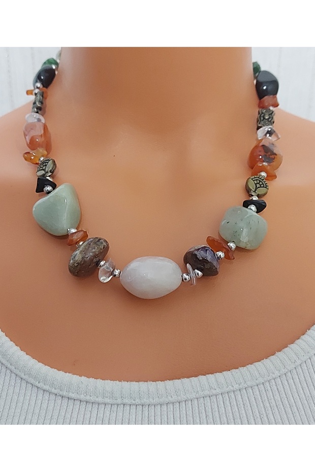 قلادة حجر العقيق - 4