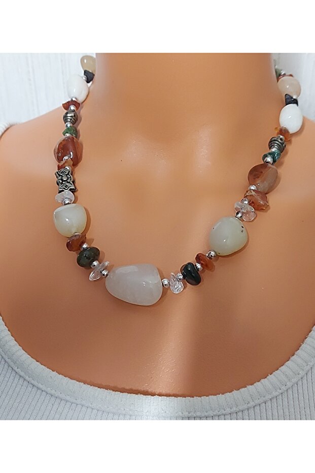 قلادة حجر العقيق - 3