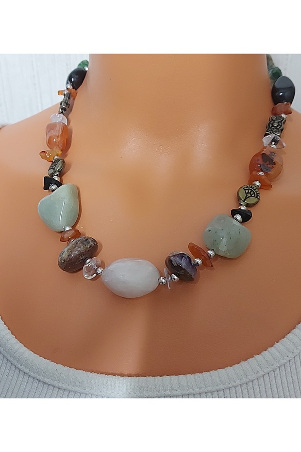 قلادة حجر العقيق - 2