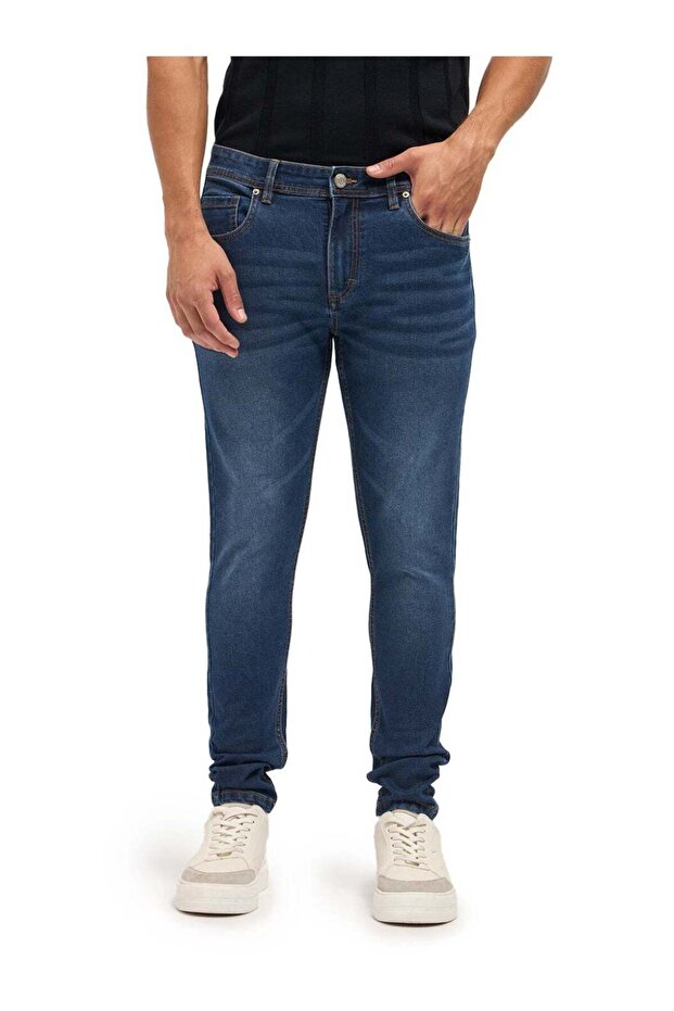 Men’s Regular Fit Denim Jeans with Stretch, Stylish Look & All-Day Comfort
