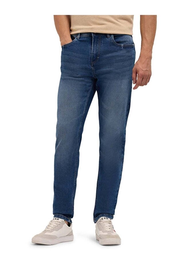 Men’s Regular Fit Denim Jeans with Stretch, Stylish Look & All-Day Comfort