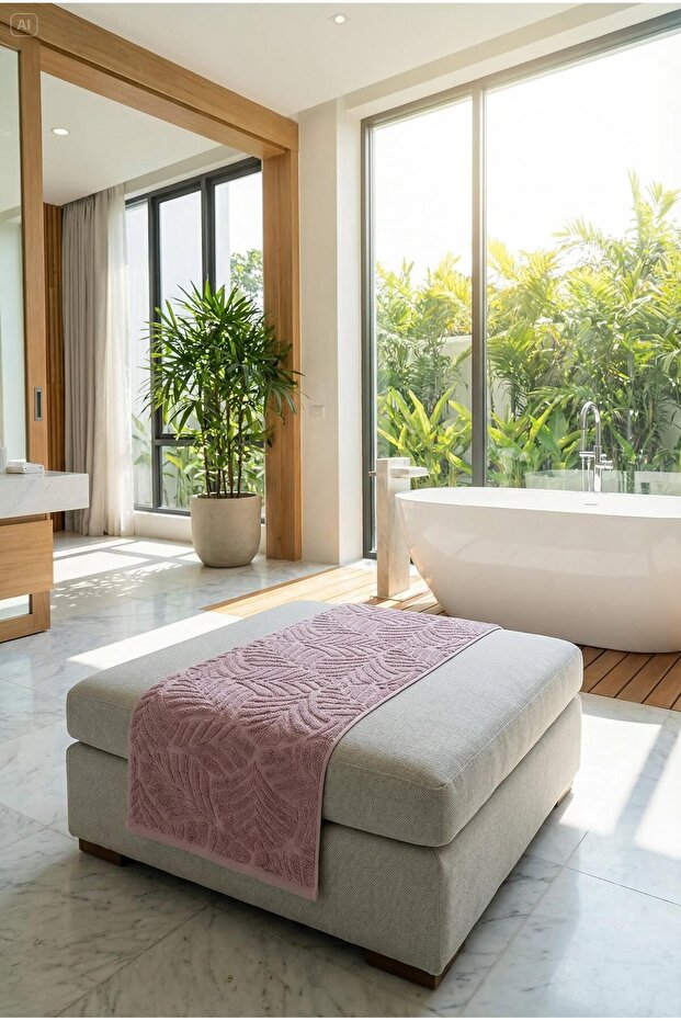 2-Piece Hand Towel - 50X90 Cm, 250 Gr, 100% Cotton
