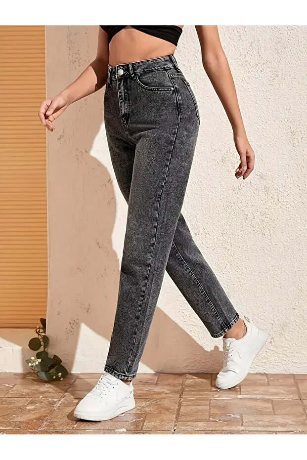 Lily Mom Boyfriend Jean Denim Pants