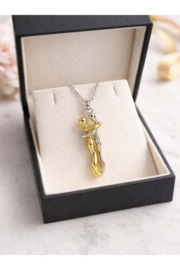 Sarılan çift Kolye - 1