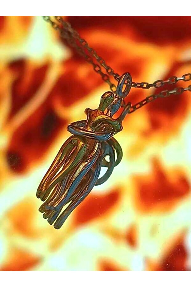 Sarılan çift Kolye - 4