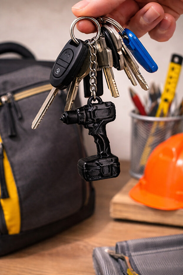 Mini thread keychain - 2