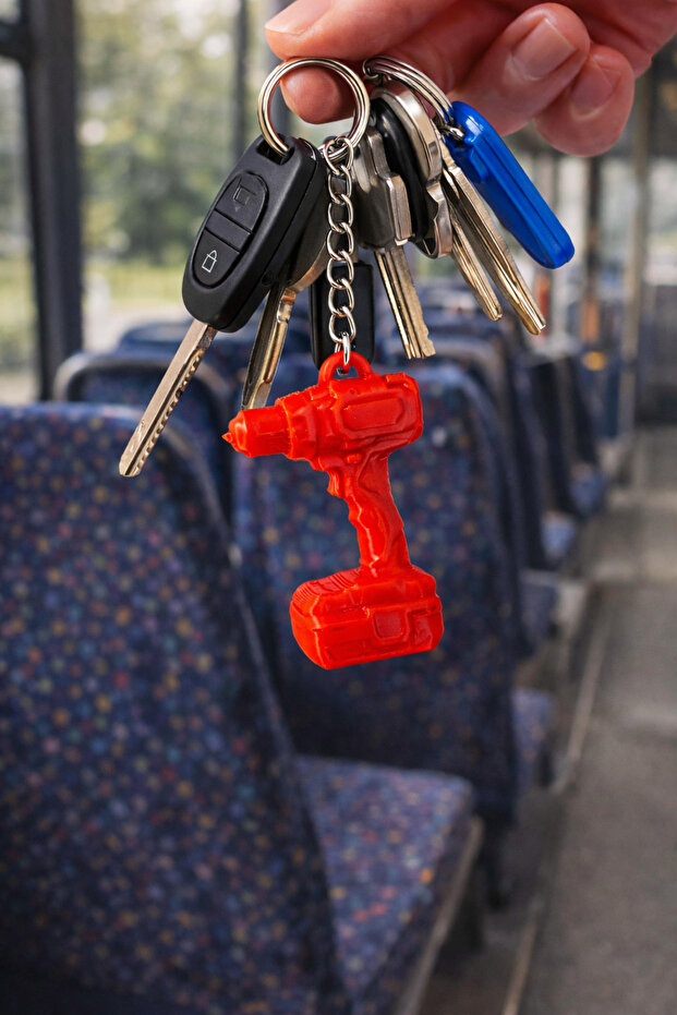 Mini thread keychain - 3