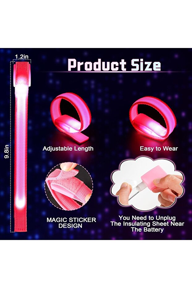 أساور مضيئة بتقنية LED - 4