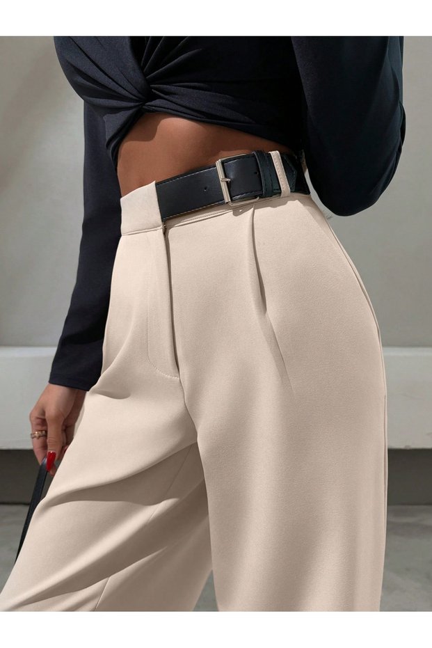 Women's Half-Waisted Palazzo Fabric Pants