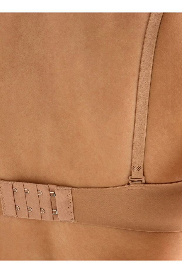 حمالة صدر مبطنة بدون حمالات، تغطية متوسطة - 4