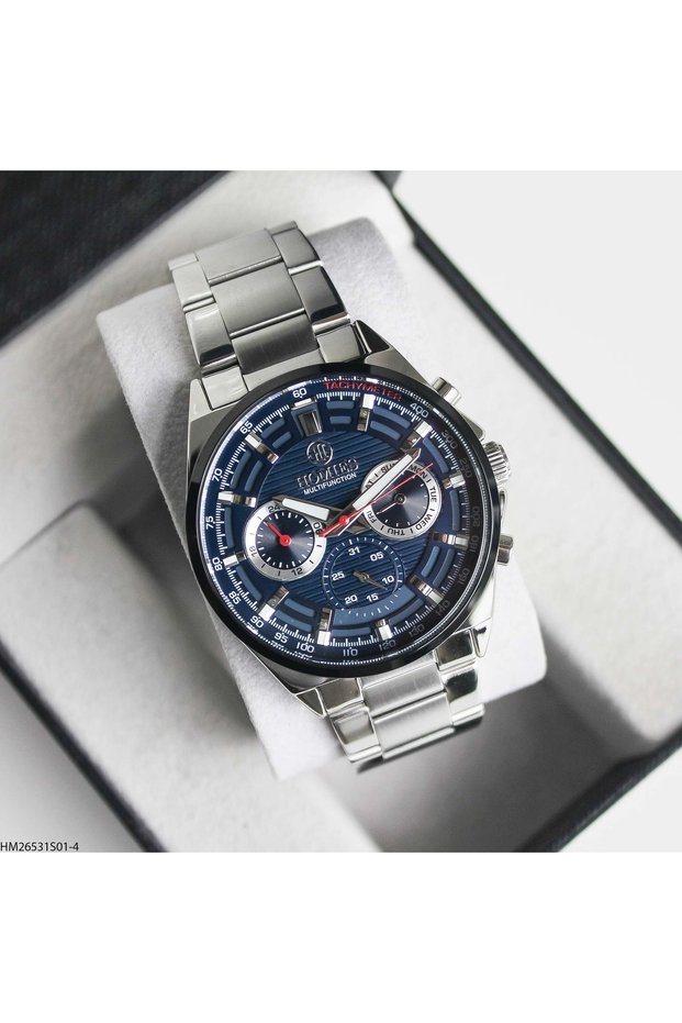 Hm26531S01-4 Men's Wristwatch with Steel Band