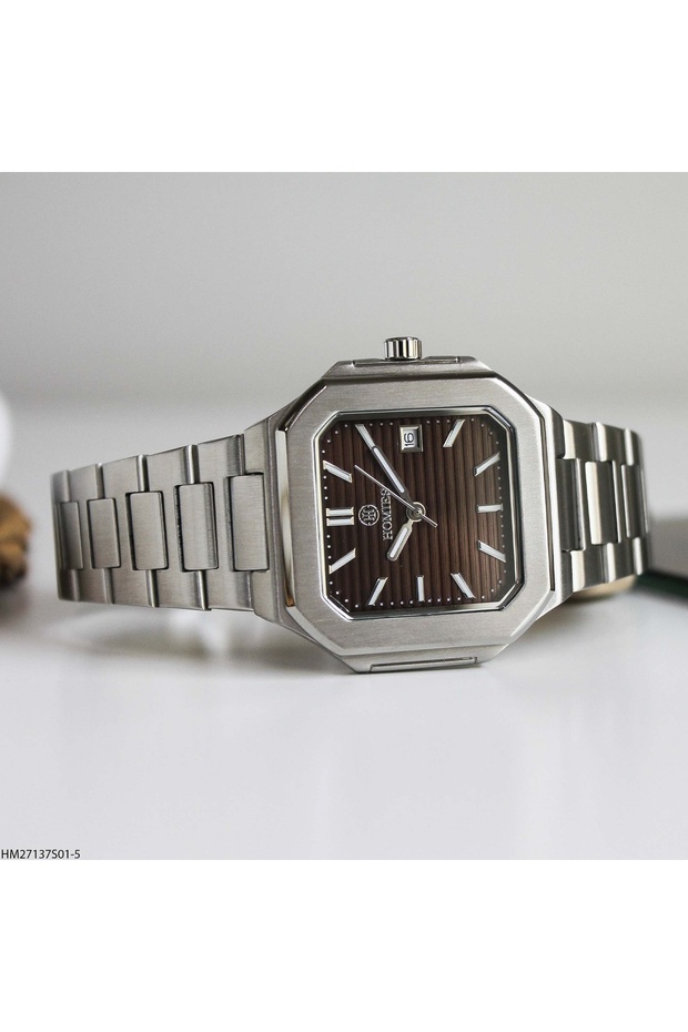 Hm27137S01-5 Men's Wristwatch with Steel Band
