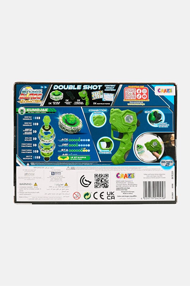 Blade Evolution Double Shot Premium - 2