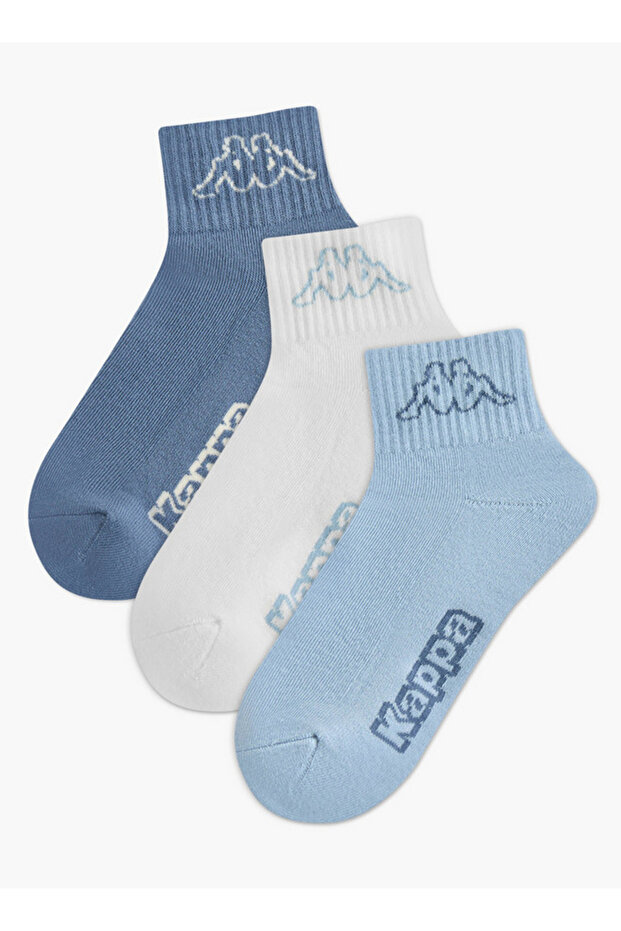 Pack of 3 Quarter Crew Length Socks
