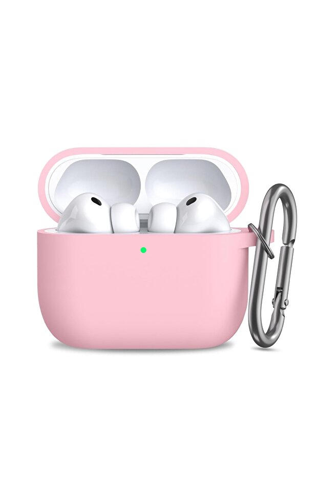 AirPods Pro 3 Case Cover | Soft Silicone Protective Cover for Men Women | Pink