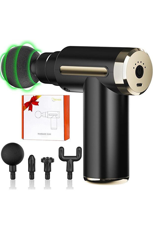 Mini Massage Gun, Pocket-Size Deep Tissue Percussion Muscle Massage Gun