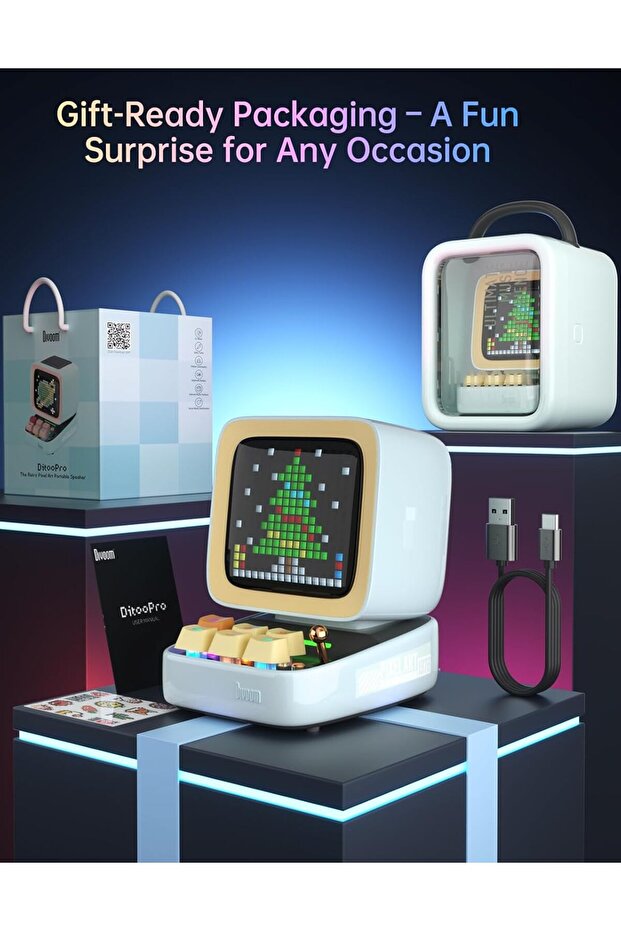 مكبر صوت بلوتوث محمول من ديتو - 8