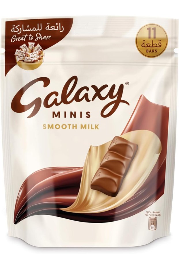 Minis Assorted Milk Chocolate Miniature Bars Sharing Box (137.5g, 11s)