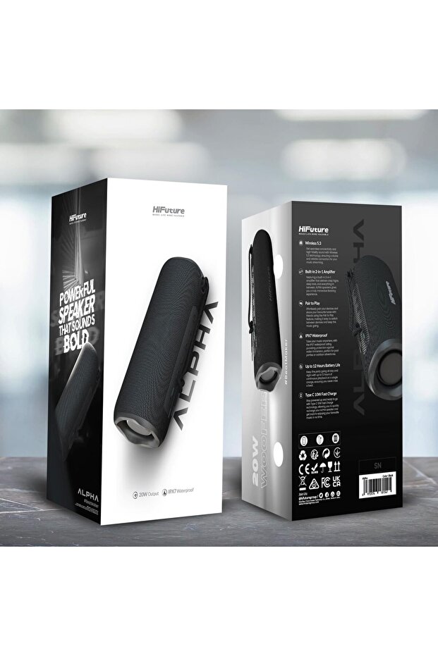 Alpha BeatMaker Portable Bluetooth Speaker - 7