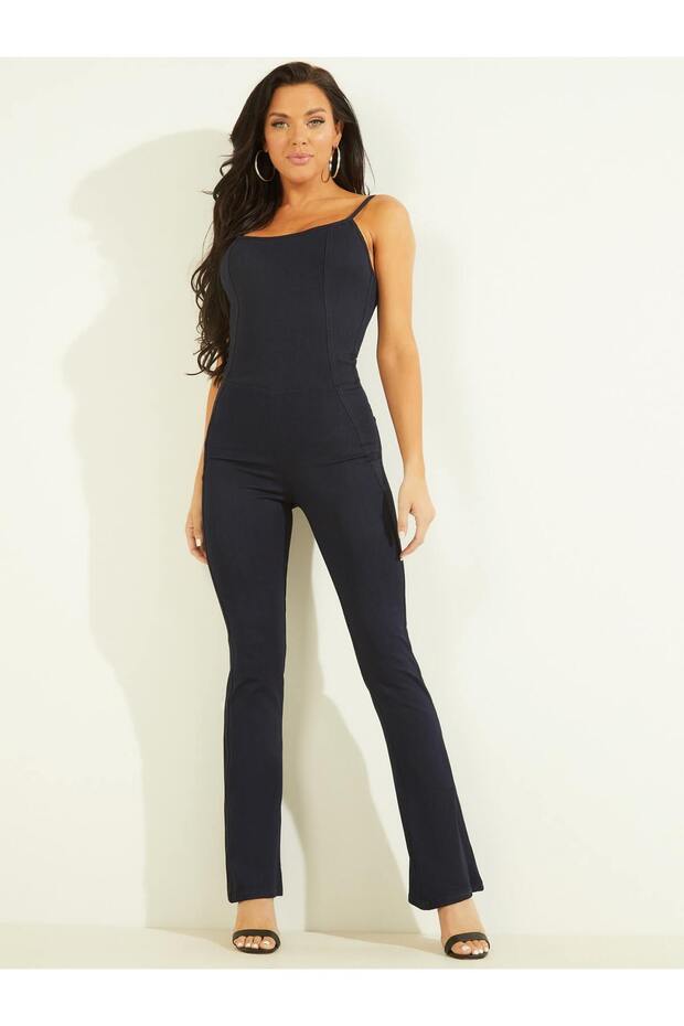 Kick Kadın Denim Tulum - 1