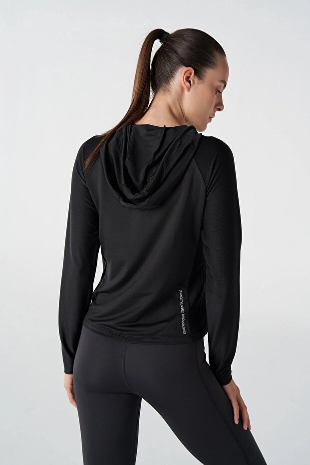 Lara Zip Kadın Sweatshirt - 3