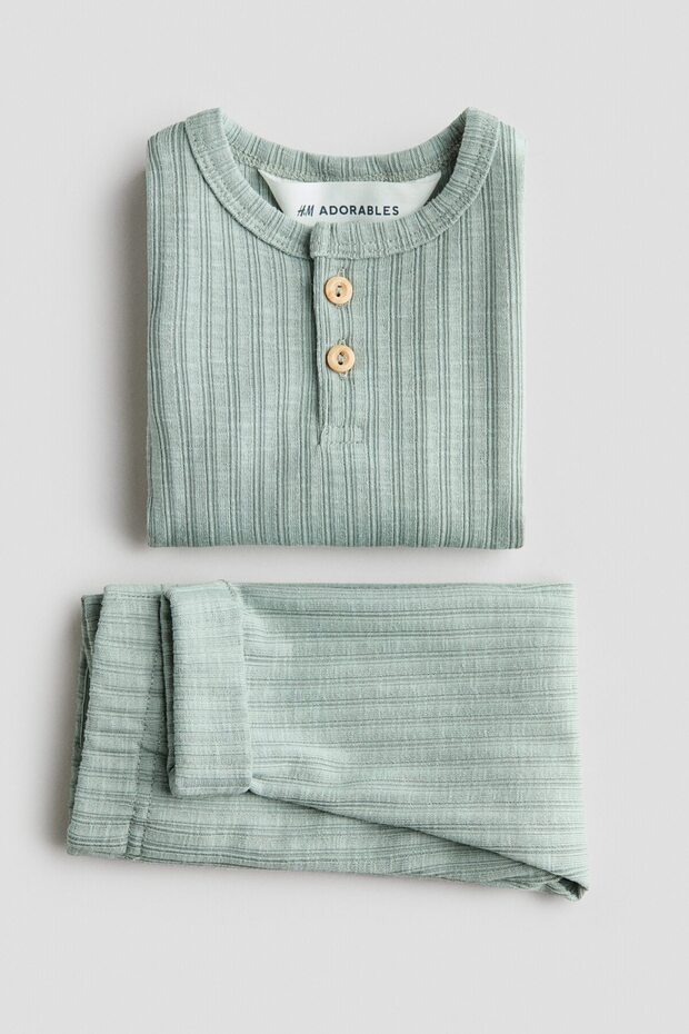 2 Parçalı Ribanalı Jarse Set - 2