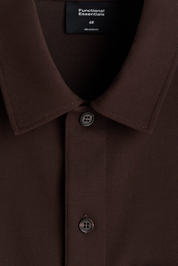 Four-way Stretch Overshirt Gömlek - 6
